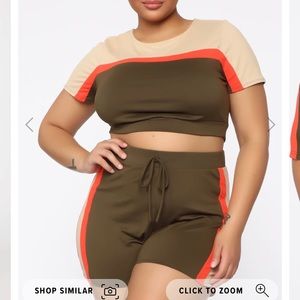 Let them know short set from fashion nova